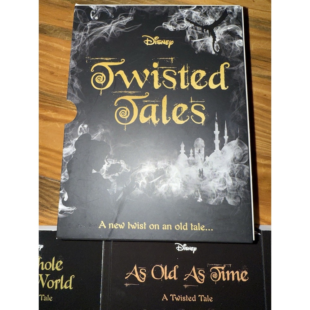 Disney Twisted Tales Book Box Set Old as Time‎ New World Once Upon Liz Braswell - Picture 5 of 8